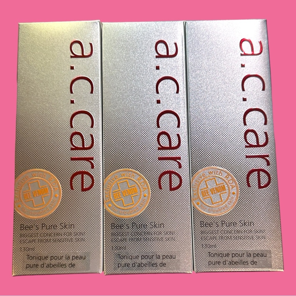 AC Care Bee's Acne and pimples Skin Care Pure Skin Pure Skin 4.4fl. oz. /130ml